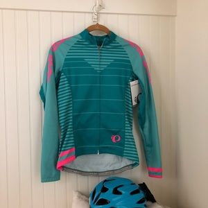 NWT - Pearl iZUMi women’s elite thermal long sleeve jersey - size small